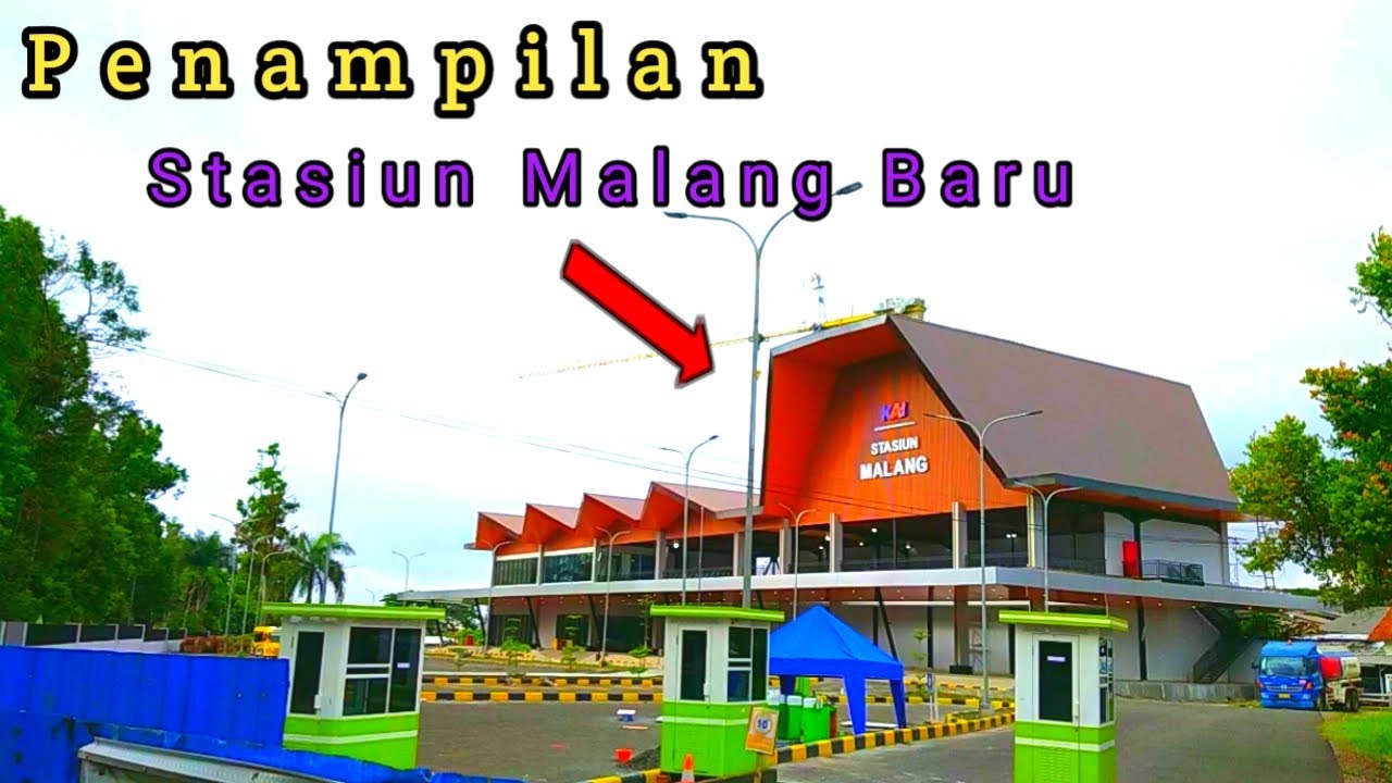 Stasiun Malang Baru Hampir Rampung l Pembangunan Stasiun Malang