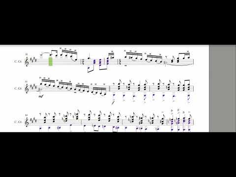 Etude No. 7 Heitor Villa-Lobos