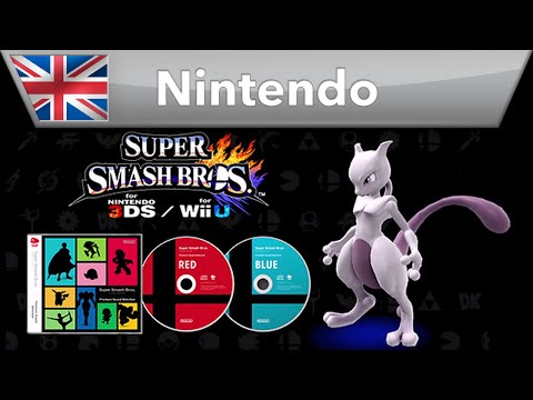 Super Smash Bros. for Wii U & Nintendo 3DS - Mewtwo DLC + CD Soundtrack Offer