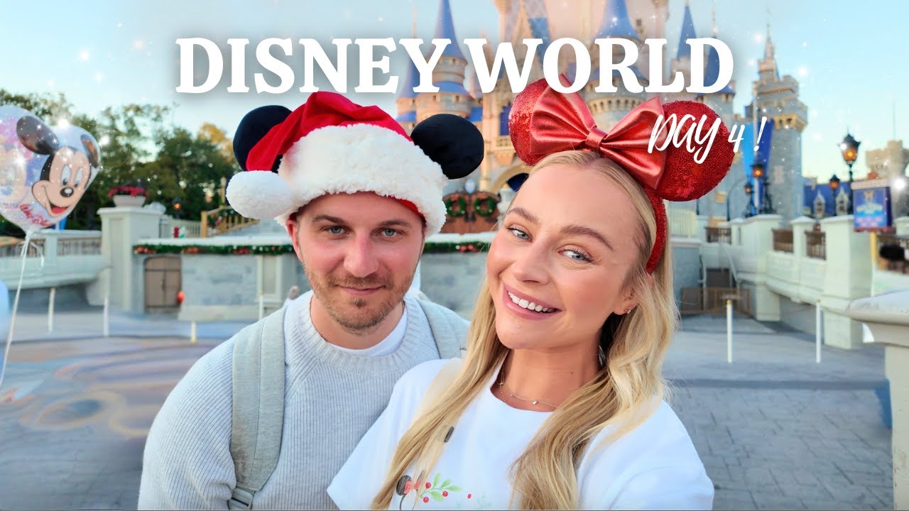 WALT DISNEY WORLD VLOG ✨🎄 Magic Kingdom, Epcot & Mickey’s Very Merry Christmas Party!