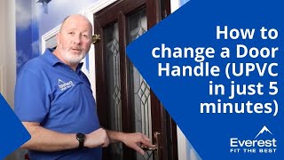 How to Change a Door Handle (uPVC door in just 5 mins)