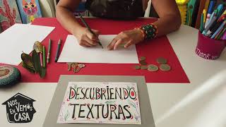 "Descubriendo texturas" en Reciclarte I, para niños y niñas pequeñas