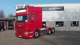 Ťahač Scania R 730 6x2 - Boogie - V8 - Alcoa rims - Retarder - Euro 6 - Lift | Obraz 4 - Autoline