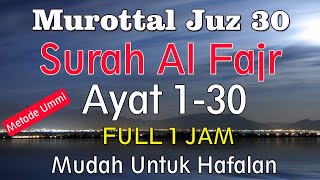Download lagu Surat Al Fajr Metode Ummi | Murotal Juz 30 juz amma mp3