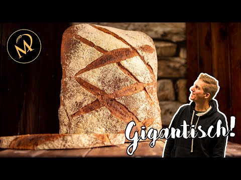 The giant loaf of bread, the lumberjack slices - bake your own rustic bread