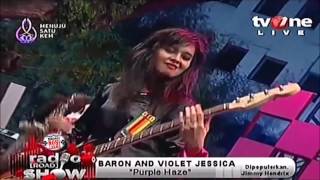 Baron & Violet Jessica - Purple Haze (Jimmy Hendrix Cover Song)