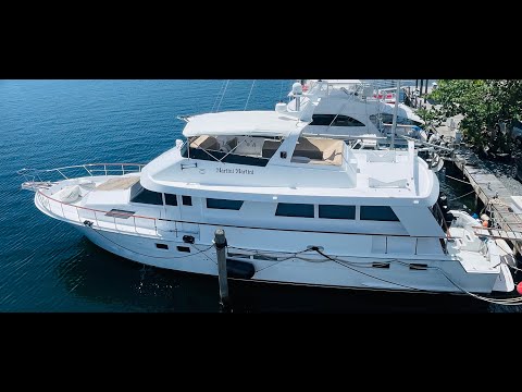 Hatteras Yacht Fish video