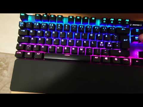 Apex 7 TKL Red Switches Sound Test