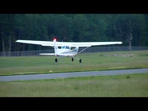 Cessna 172 RG, N4857V departing KHWY  052510.MTS