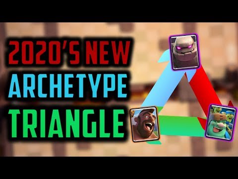 THIS TRIANGLE BEATS EVERY HARD COUNTER MATCHUP // Deck Role Triangle Clash Royale Strategy