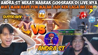 Download lagu ANDRA ST NEKAT NABRAK GUSRAKK DI LIVE STREAMING NYA!! NIAT MAIN HAVE FUN MALAH JADI LAGA INI COK😭 mp3