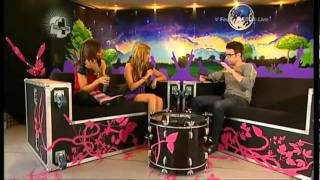 Frankie Sandford &amp; Una Healy (The Saturdays) - V Festival - Interview - 22nd August 2009