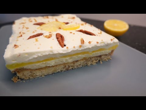 How to Make Lemon Lush Dessert ! Lemon Lush Dessert Recipe ! Easyvideo