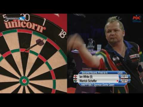 2017 German Darts Open Round 2 White vs Scheffer