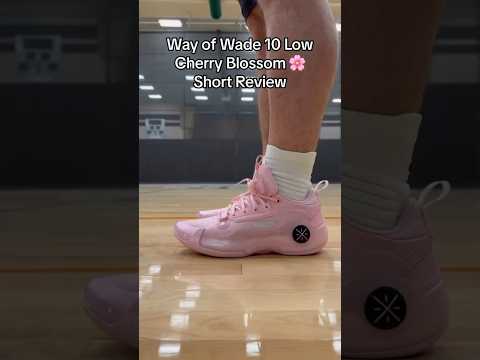 Way of Wade 10 Low “Cherry Blossom” On Feet & In Hand Looks - Short Review Part 1/3 #shorts #wow10