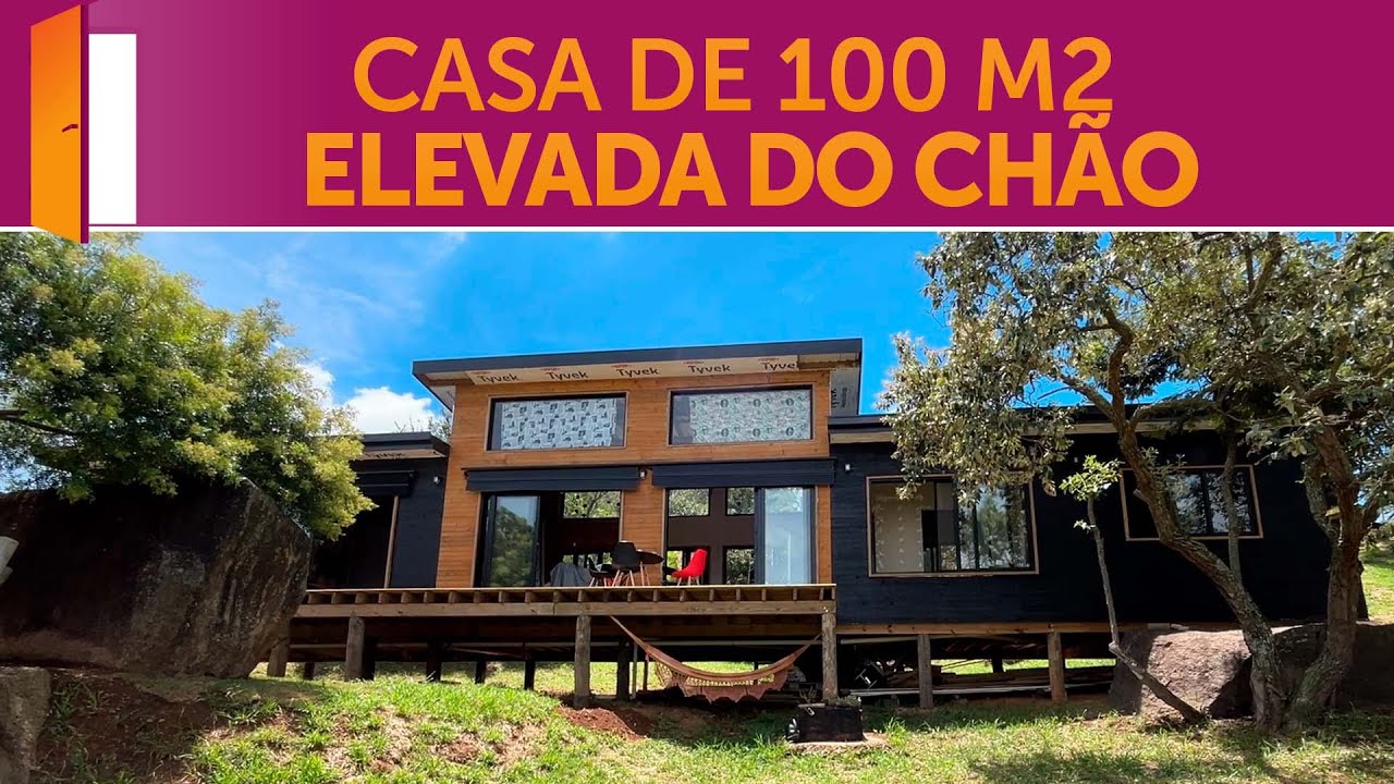 Casa de Wood Frame feita pelos moradores