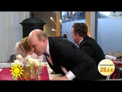 Nyhetsmorgon 25 år - se när Grotescogänget spårar ur i studion - Nyhetsmorgon (TV4)