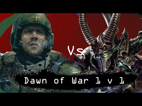 Dawn of War  Soulstorm 1 v 1 Imperial Guard vs Dark Eldar