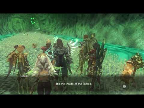 (Wii) Xenoblade Chronicles HD Cutscene 146a - Inside the Living Giant - JAPANESE