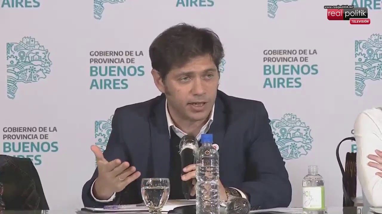 Axel Kicillof presenta informe sobre el aumento en el Sistema Alimentario Escolar