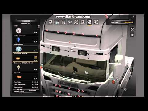 Euro Truck Simulator 2 - Customization Scania R500 V8 50K