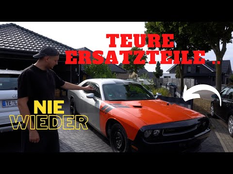 USA IMPORT with TOTAL WORSHIP is running again | EXPENSIVE spare parts (DODGE CHALLENGER REBUILD ...