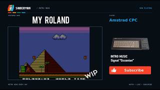 Amstrad CPC -=My Roland=- WIP