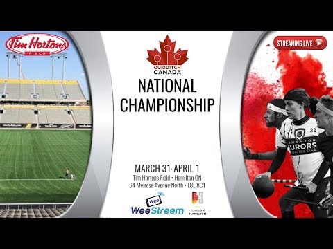 PITCH #1 - CFQC vs. Ryerson - 2018 Quidditch Canada National Championships