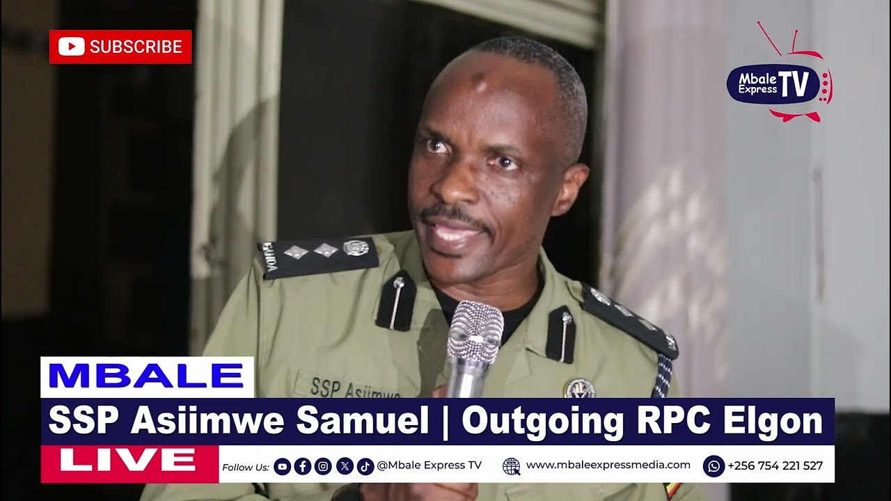 Outgoing Regional Police Commander SSP Asiimwe Samuel warns officers against Corruption 