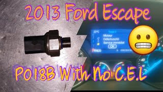 2013 Ford Escape P018b(full Diag)