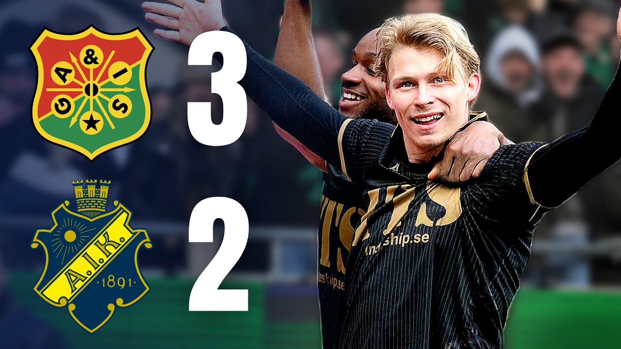GAIS vs AIK Highlights