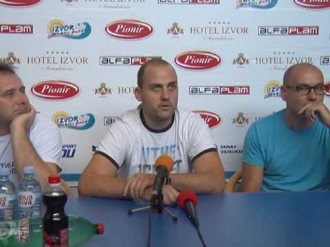 ŽRK IZVOR BB I ORK ŠAMOT 65 KONFERENCIJOM ZA MEDIJE NAJAVILI POČETAK SEZONE U SUPER LIGI-08.09.2016.