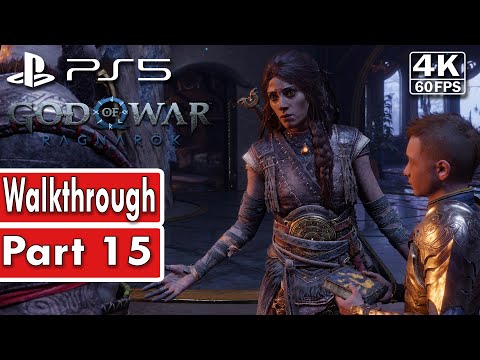 GOD OF WAR RAGNAROK Gameplay Walkthrough Part 15 FULL GAME [4K 60FPS PS5] - No Commentary