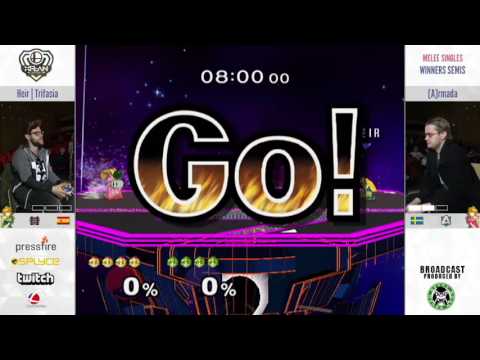 HFLAN - Heir |  Trifasia (Peach) Vs. [A]rmada (Peach) - Winners Semis - Melee Singles