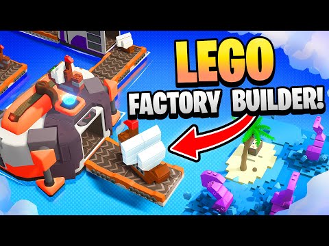 I Automated A GIANT LEGO Production Line in This NEW Factory Builder!