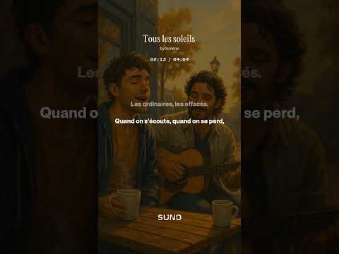 Tous les soleils - Folk pop