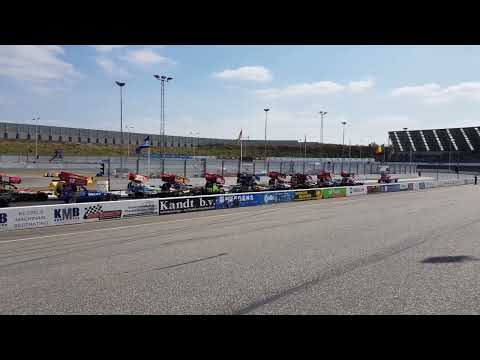 Stockcar F1 World Cup der Start auf Raceway Venray 2018 Autospeedway