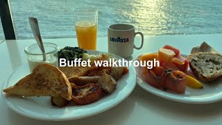 Celebrity Edge Oceanview Cafe (the buffet!)