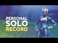 PERSONAL SOLO RECORD - HIGHEST KILL GAME! (Fortnite Battle Royale)
