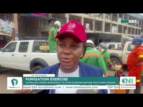 Volta Floods: Zoomlion Warns Residents Against Dumping Refuse In Drains