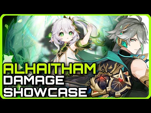 100K with C0 ALHAITHAM ? ft. Nahida | Genshin Impact #showcase