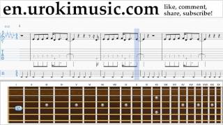 How to Play Guitar Tove Lo - Lies In The Dark Tabs Part#2 um-i352