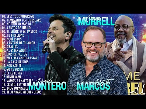 2 HORAS LO MEJOR DE JAIME MURRELL, MARCOS Y DANILO MONTERO EN ADORACIÓN - ALABANZAS CRISTIANA MIX