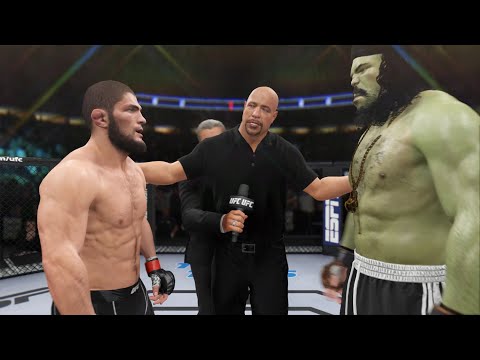 Khabib vs. Street Hulk - EA Sports UFC 4 - Champion Fight 🦅