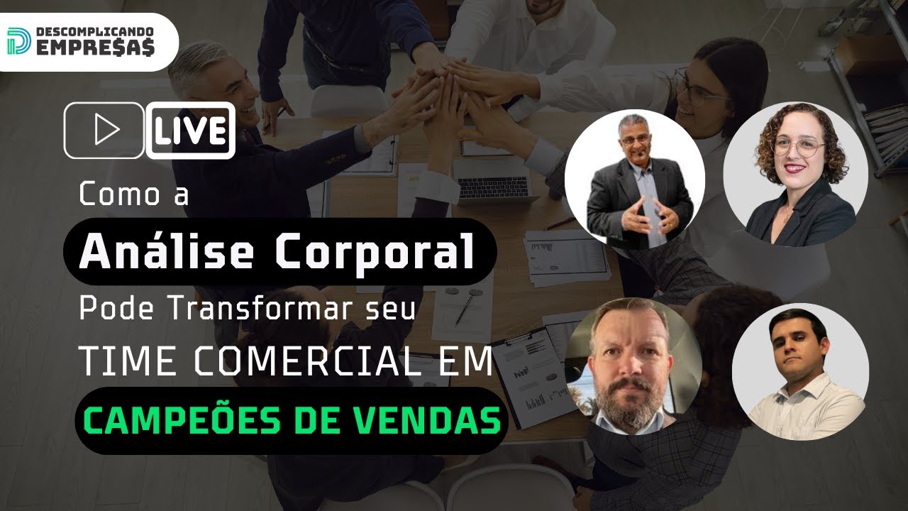 Como a Análise Corporal Pode Transformar seu Time Comercial em Campeões de Vendas