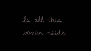 All This Woman Needs by Rissi Palmer(lyrics on screen)