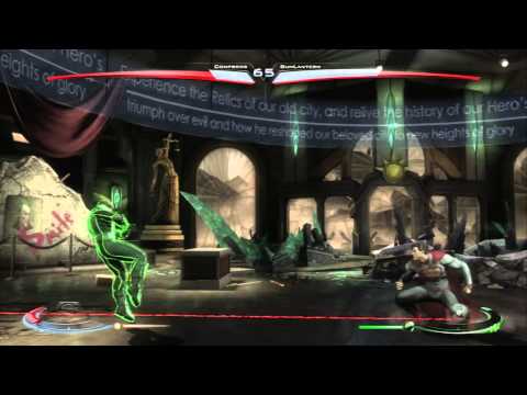 Injustice (PS3) Online Casuals (9/2/14) - Compbros (Superman) vs. BunLantern (Green Lantern)