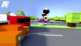 Crossy Road but its First Person View