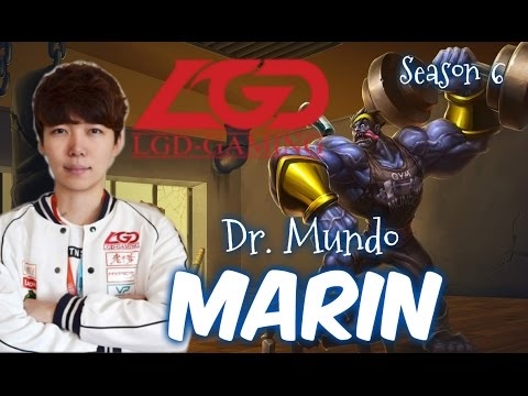 LGD MaRin DR. MUNDO Jungle vs Nidalee - Patch 5.24 KR | League of Legends