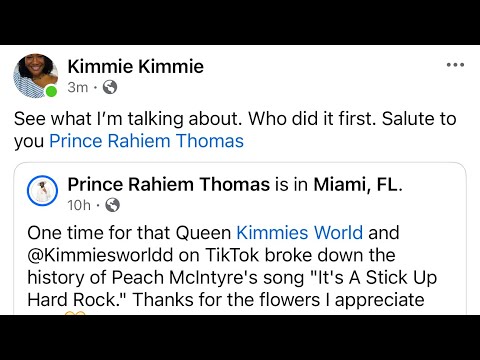 The ORIGINAL LOOSE MY MONEY BY PRINCE RAHEIM @Prince Rahiem 305  #peachmcintyre #kimmiesworld #fyp 